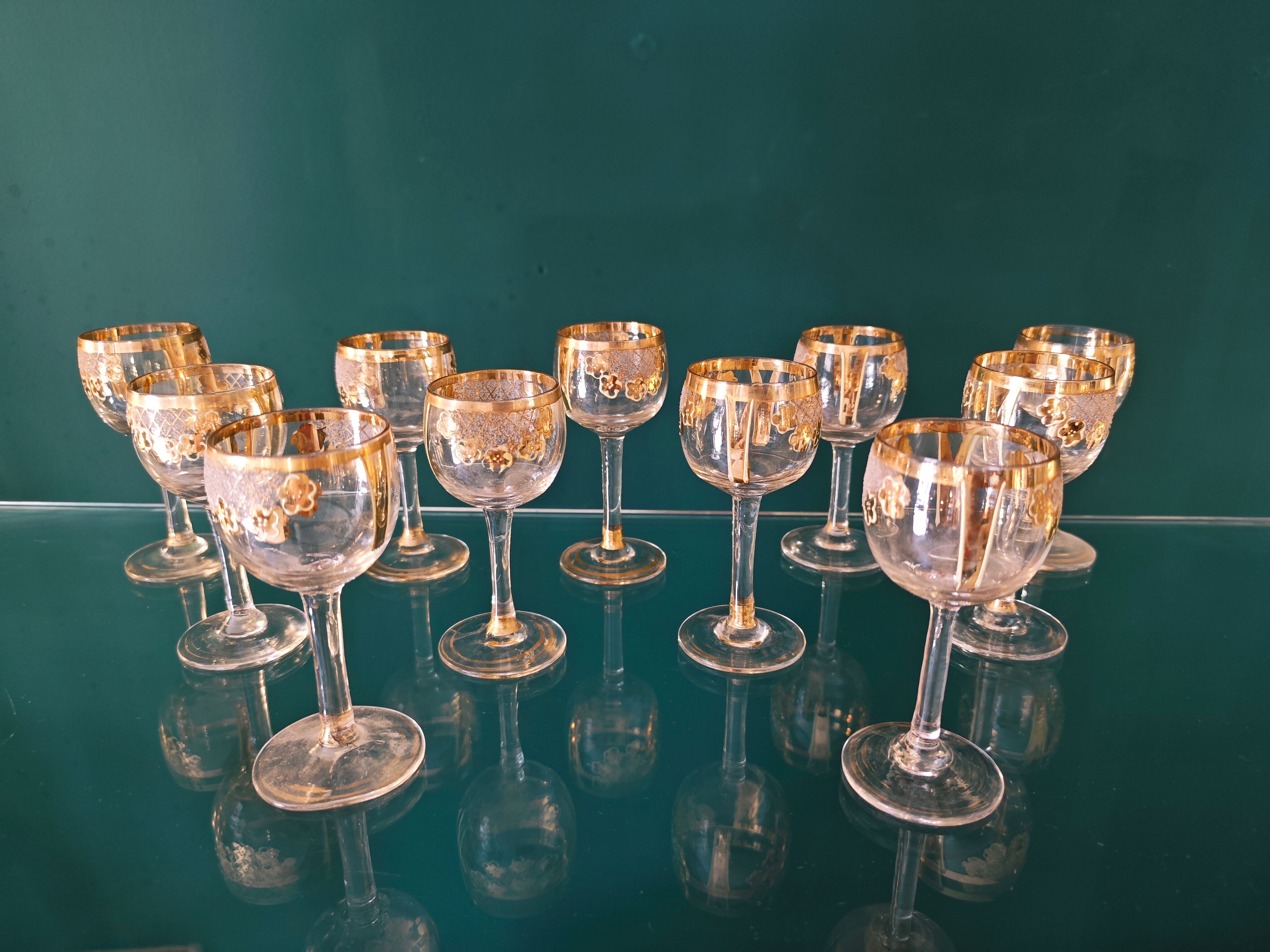 Baccarat Art Nouveau liqueur service