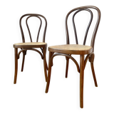 Pair of bistro chairs n°18