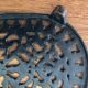 Cast iron trivet, black, PM