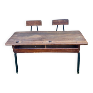 bureau d’écolier double