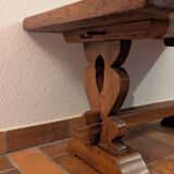 Rectangular monastery coffee table in solid oak