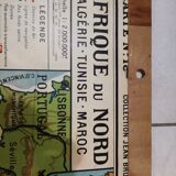 Vidal-Lablache educational wall map of the 1950s