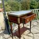 Small console in mahogany and gilded bronze, Louis XVI style. 19th century period.