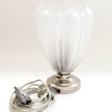 Old glassware lamp