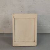 White bedside table chest style