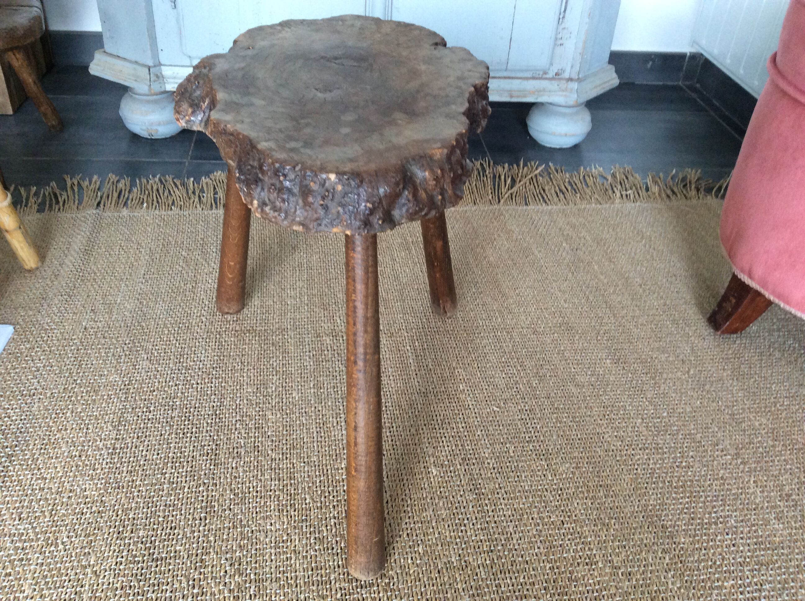 Brutalist stool