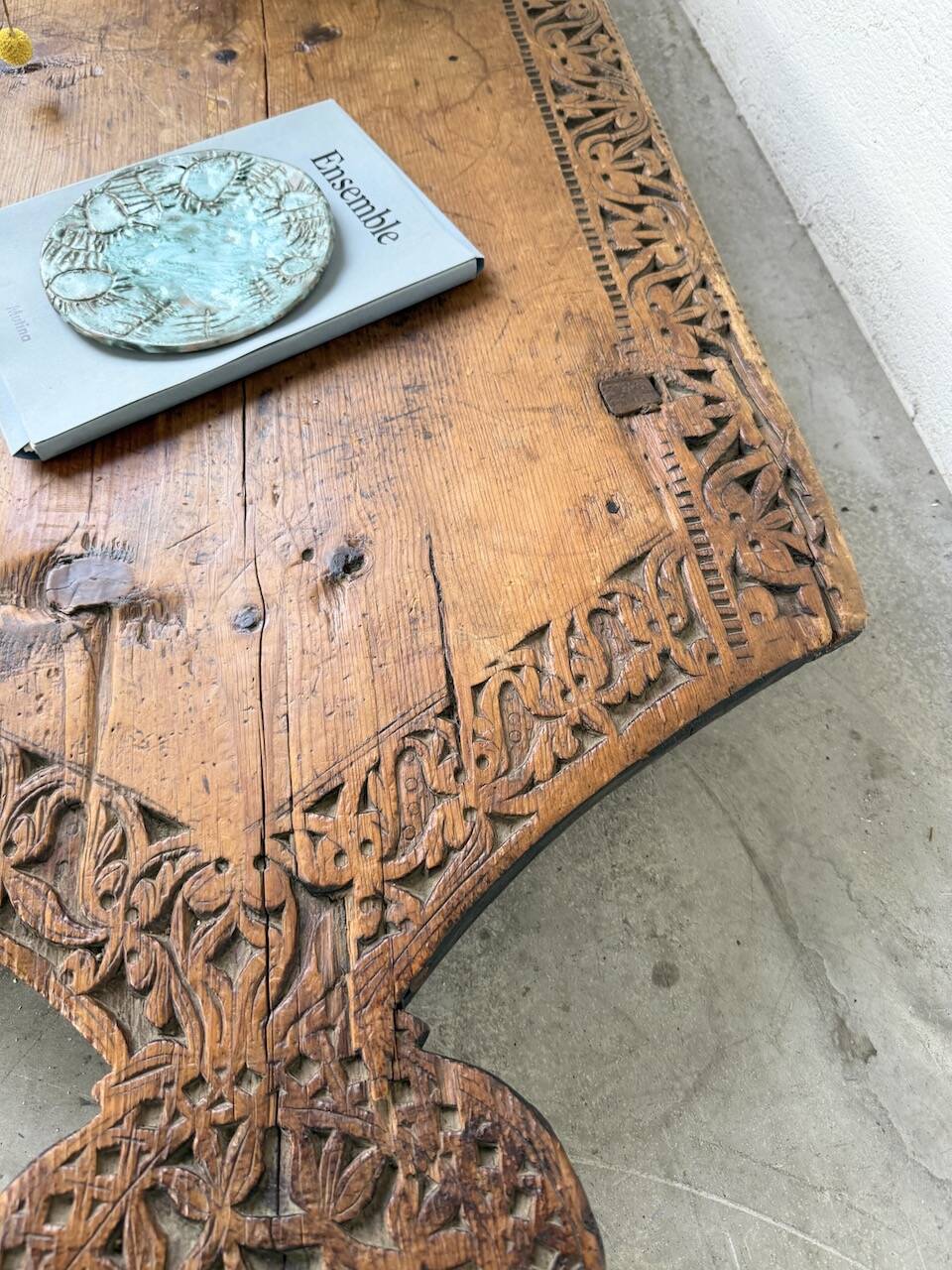 Coffee table, Afghan prayer table, 19th century