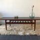 Table basse scandinave en teck