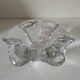 Crystal coupe Val Saint Lambert signed