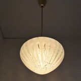 Mid-century Glass Pendant,Czechoslovakia,1970's.