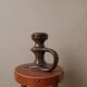 Vintage ceramic hand candle holder handmade pottery Scandinavian country spirit japandi