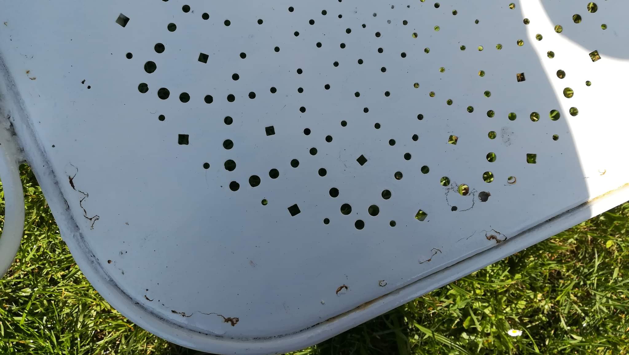 Old garden bench