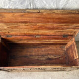 Solid wood chest