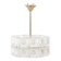 Crystal and brass pendant lamp by Carl Fagerlund for Orrefors, Sweden, 1960.