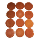 Twelve ceramic plates from Vallauris, Foucard Jourdan