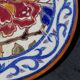 Hand-painted coaster from Gien