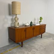 Scandinavian teak enfilade – 1960s