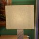 Travertine lamp foot with its original lampshade