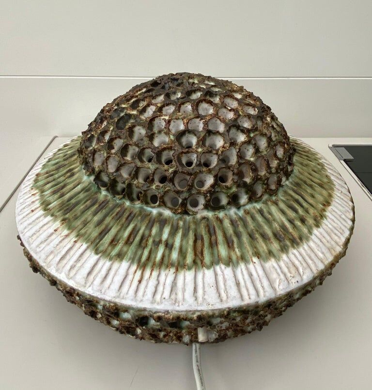 Mid-century ceramic wall lam