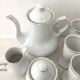 80s coffee service for 10 people