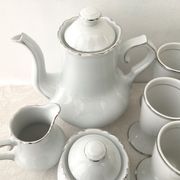 80s coffee service for 10 people