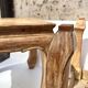 2 tables d'appoint en bois d'orme, Chine années 50
