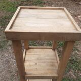 Wooden side table