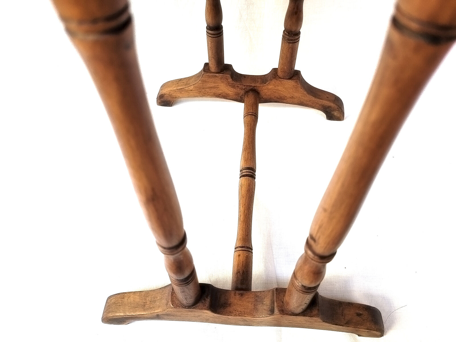 Old wooden sewing box