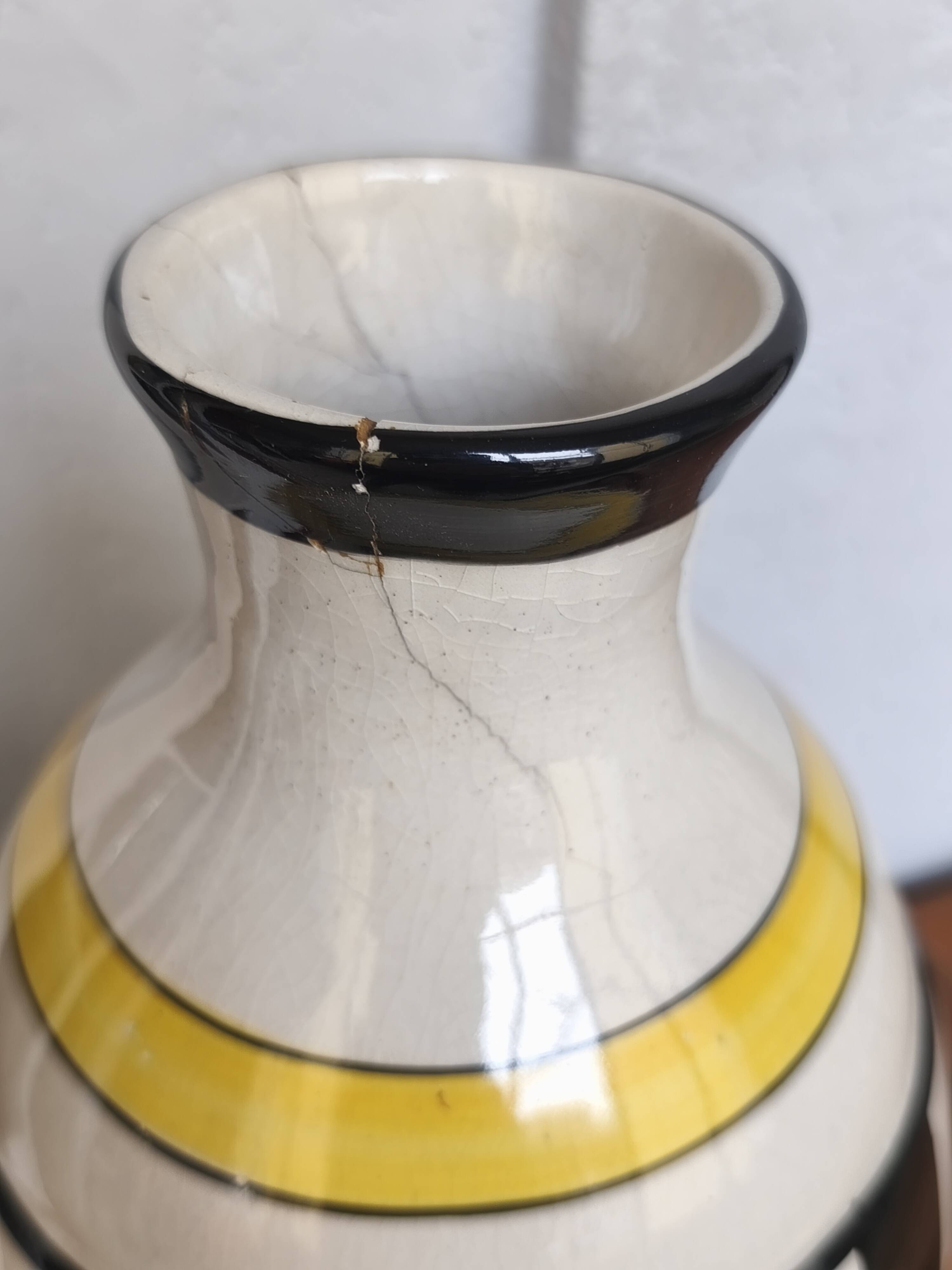 Pair of Large Art Deco Vases