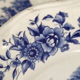 Set of 8 dessert plates sarreguemines model romantic