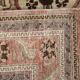 Tapis persan vintage floral marron 4x7, 130x215Cm SK 2606