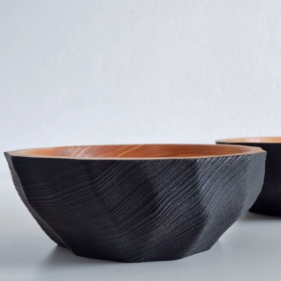 Charred ash bowl