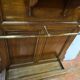 Oak wall coat rack