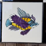 Ceramic coffee table fish 60 's