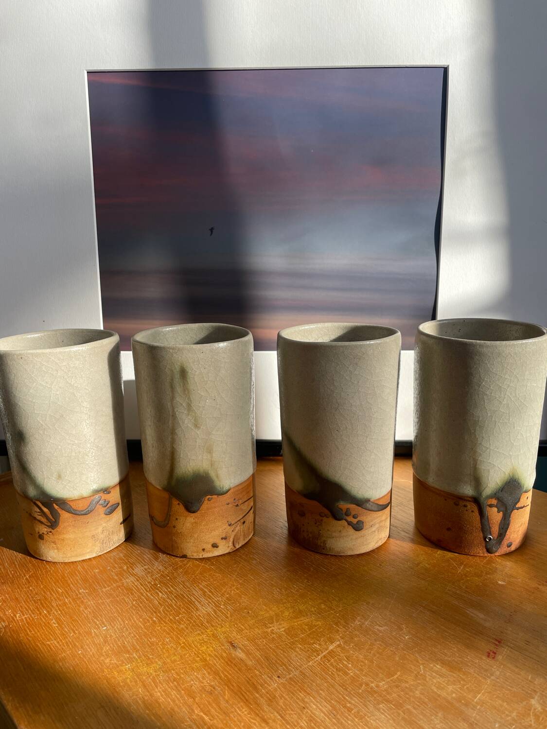 Service of orangeade La Colombe, Brault