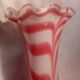 Superb old vase in Clairey mouth-blown glass paste (88)