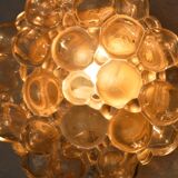 Glass wall lamp by Helena Tynell for Glashütte Limburg vintage design from the 60s