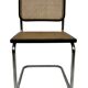 Cesca chair b32 model in chrome and black by Marcel Breuer