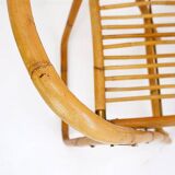 Mid-Century Italian Bamboo Dal Vera Folding Chair, 1960s
