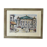 "Opéra Garnier de Paris 1959" de Roger Griboval