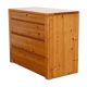 Commode minimaliste en pin masssif 1970
