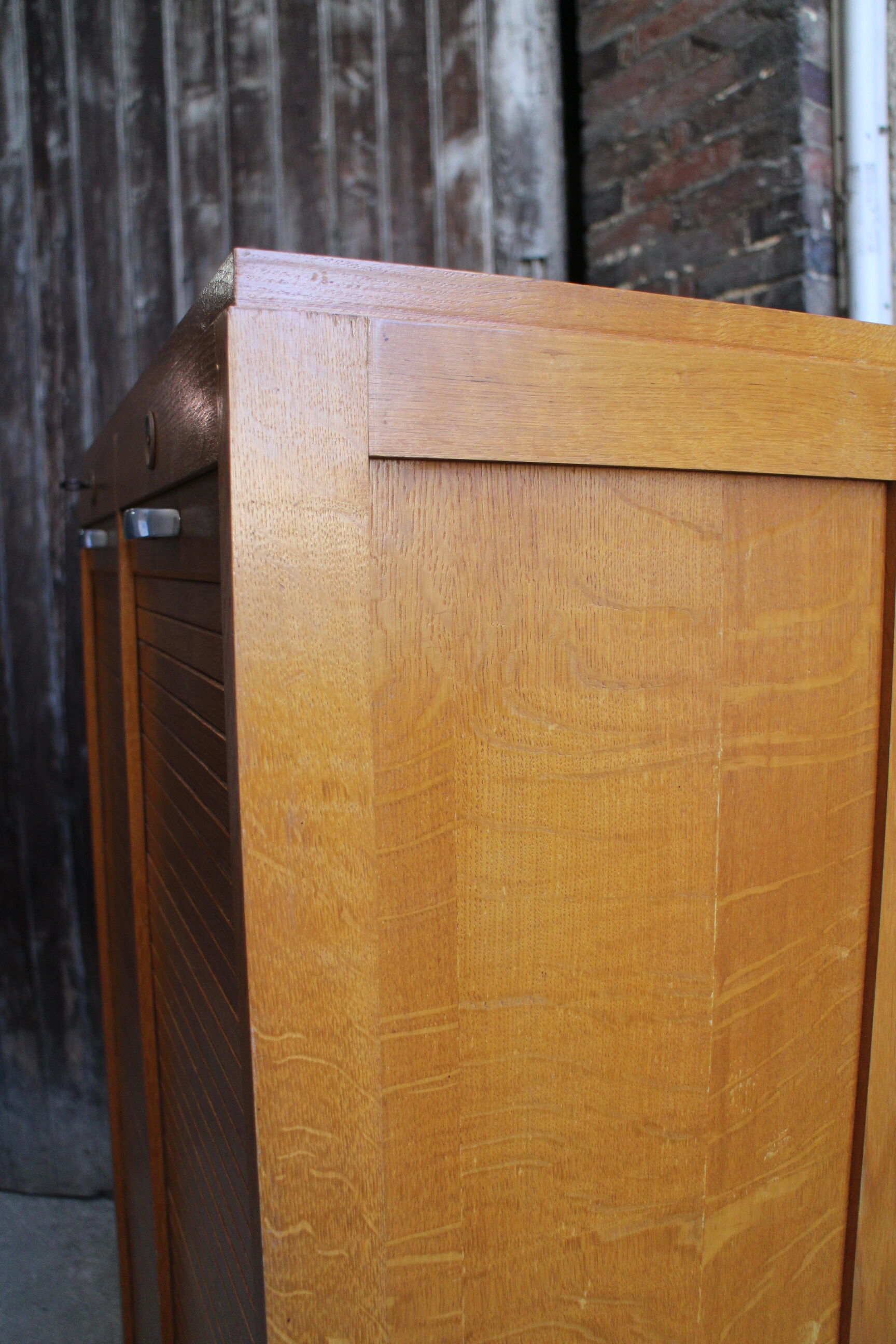 Double curtain binder