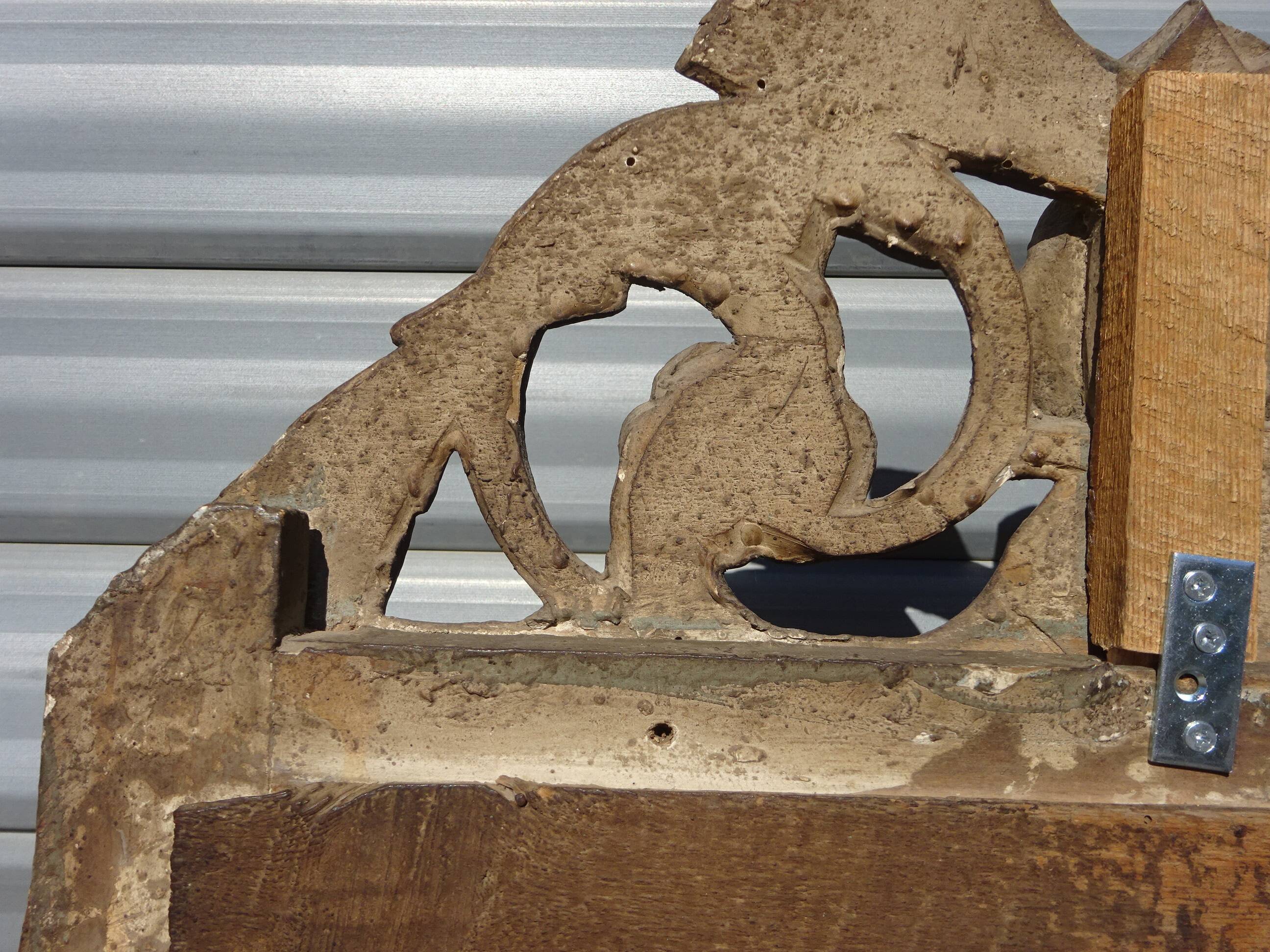 Very old Louis XVI style mirror.