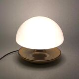 Mushroom mod. VP gold table lamp, Vittorio Balli e Romeo Ballardini, Sirrah, 1970s