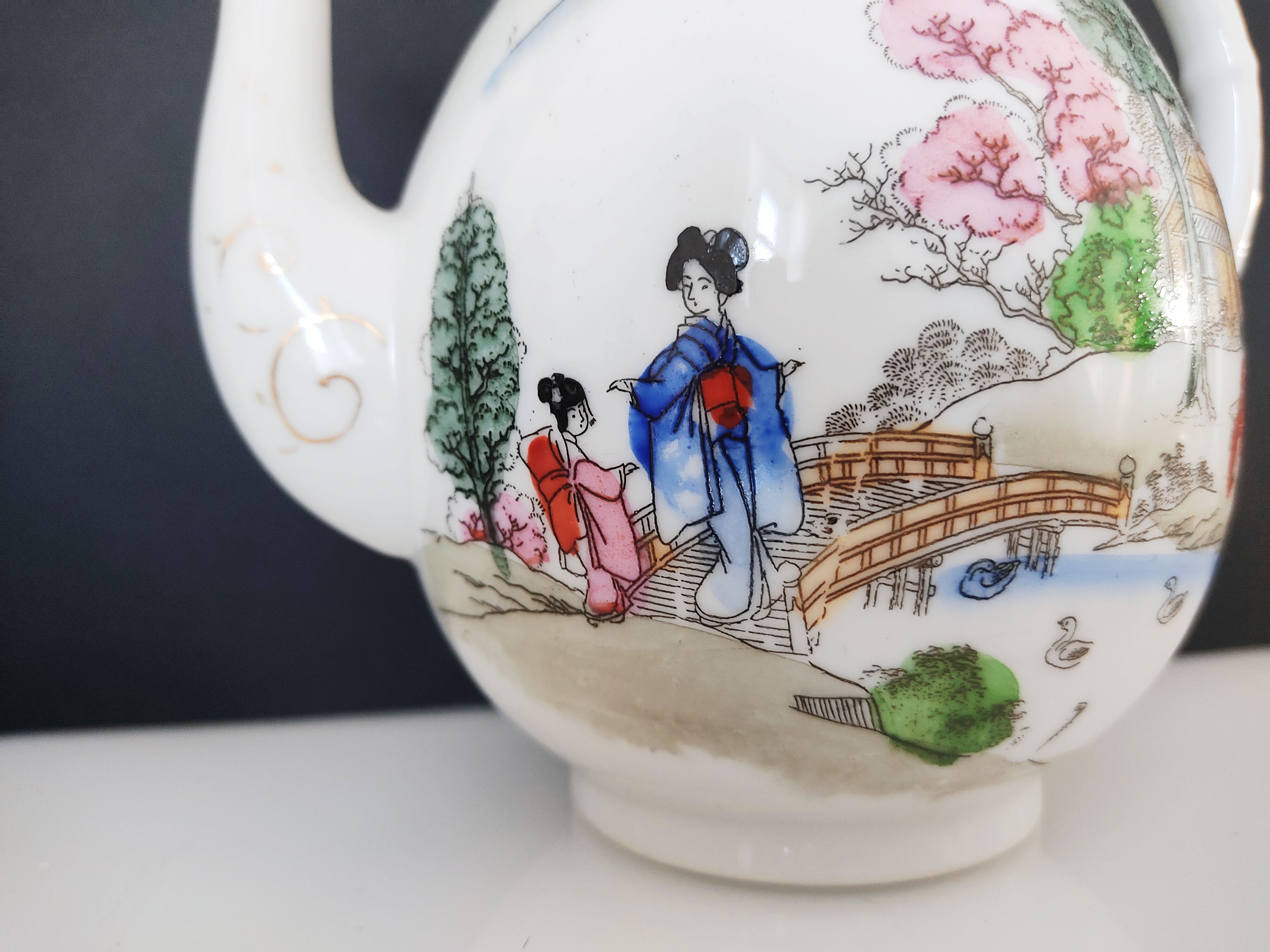 Japan porcelain teapot
