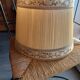 Antique pleated lampshade