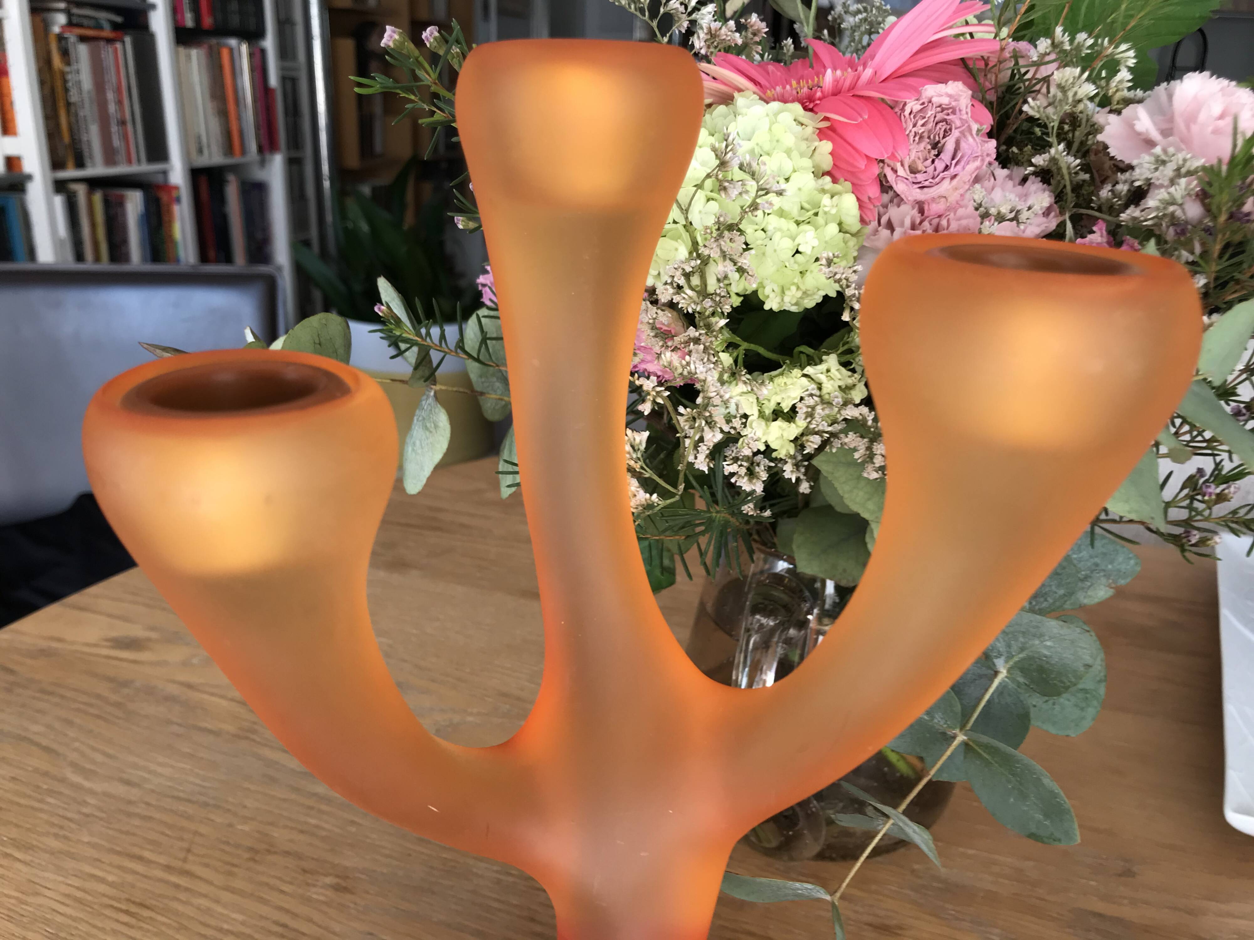 Cactus iceberg vintage design candlestick Attention Virage
