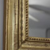Golden Louis Philippe Mirror with Gold Leaf 55x76cm