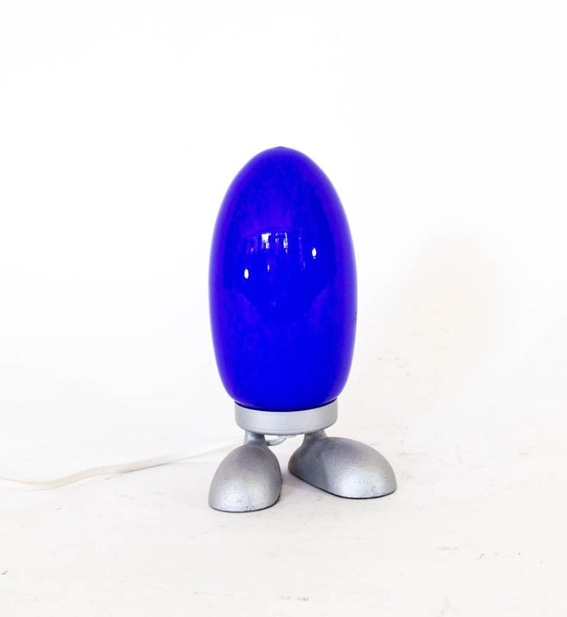 Set of 3 lamps egg red white and blue Ikea 80s