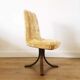 Lot de 4 fauteuils pivotants années 70